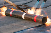 Erchless Castle flat roof sealing